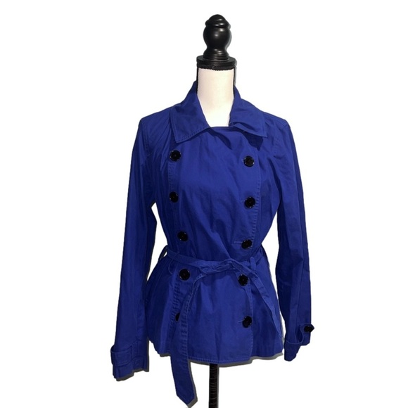 Lauren Ralph Lauren Jackets & Blazers - Lauren ralph lauren- Blue button up coat